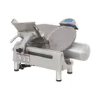 image of Pro-Cut KMS-13 - Manual 45° Gravity Feed Meat Slicer, 13" German Stainless Steel Blade, 1/3 HP 250W 115V, Aluminum Body, Built‑in Sharpener