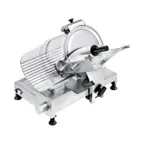image of Rheninghaus SST12-Q Commercial Meat Slicer – 12” Chromed Alloy Knife, 0‑9/16” Slice, 1/4 HP Motor, 115V, Made in Italy