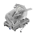 image of SIRMAN 15359028SNA 14" Chromium-Plated Carbon Steel Blade Meat Slicer, 1/2 HP 410W 120V, Anodized Al, UL/ETL Certified