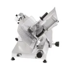 image of Skyfood AF350 Meat Slicer – 14" Blade, 5/8" Slice, Manual Belt Driven, Sharpener, 1/2 HP 110V Motor, Anodized Aluminum