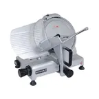 image of Uniworld SL-12E Meat Slicer, 12" Knife, 0.35 HP Motor, 110V, 7/16" Slice, Stainless Blade, Anodized Base