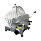 image of Univex 4612 Feed Meat Slicer – 12” Blade, Belt‑Driven, 0.19kW 1/4 HP Motor, 0‑½” Slice Thickness, Anodized Aluminum, NSF