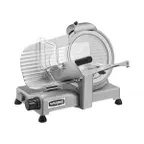 image of Waring WCS250SV - Meat Slicer, 10" Chrome Blade, 3/4 HP Belt Motor, Aluminum Base, Adjustable 0-19/32", NSF Certified