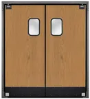 image of Curtron SPD-35-L-GK-DBL-4296 Service-Pro® Series 35 Double Swinging Door
