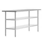 image of Flash Furniture NH-WT-GU-2472-GG Reese Portable Prep & Work Table, 72" W X 24" D
