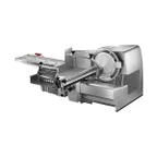 image of Bizerba VSI 330F TC-W-400-3P - 80 spm Vertical Meat Slicer, 13" Vacuum Blade, 50-2000g Scale, 3-Portion Mesh Belt, 120V