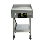 image of AccuTemp EGF2083A2450-S2 24" Countertop Electric Griddle with Stand Base, 24" x 30" Surface, 208v