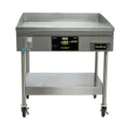 image of AccuTemp EGF2083A3650-S2 36" Countertop Electric Griddle with Stand Base, 36" x 30" Surface, 208v