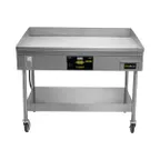 image of AccuTemp EGF2083A4850-S2 48" Countertop Electric Griddle with Stand Base, 48" x 30" Surface, 208v