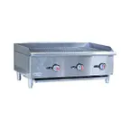 image of Serv-Ware SCBS-36-LP 40" Countertop Gas Charbroiler