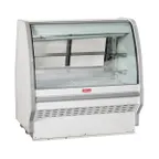 image of Howard-McCray SC-CBS40E-8C-S-LED 100" Refrigerated Bakery Display Case, Stainless Steel