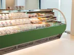 image of Oscartek CORA GNG A90 65" Square 90° Self Serve Air Screen Refrigeration Merchandiser/Showcase/Display