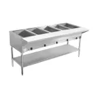 image of Bevles BVST-5-240 72" Electric Steam Table, (5) Open Pan Wells