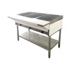 image of Omcan USA 47363 (Fw-Cn-0003-Lp) Steam Table, Lp Gas, 44"W X 30-2/5"D X 34-2/5"H