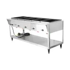 image of Vollrath 38215 76" Servewell® Electric (5) Sealed Well SL-Hot Food Table