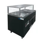 image of Vollrath 39937 46" 2-Series Affordable Portable™ (3) Open Well Hot Food Station