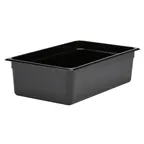 image of Cambro 16CW110 Food Pan - 20.6-Quart, 6" Deep Polycarbonate, Black, NSF