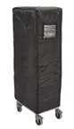 image of Cambro GBIRCUGN21F110 Full Size Go Bag Cover for GN Trolley 2/1, 31" Wide x 26" Deep x 59" High, Nylon, Black