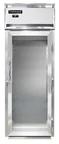 image of Continental Refrigerator D1RINSART-GD-SD 35" 1-Section Roll-Thru Refrigerator, 32 cu. ft., Top Mounted