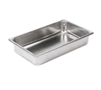 image of Vollrath 30042 Super Pan V® Food Pan, Full Size, 4" Deep, 14 Qt Capacity