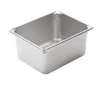 image of Vollrath 30462 Super Pan V® Food Pan, 1/4 Size, 6" Deep, 4.5 Qt Capacity