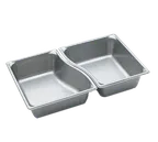 image of Vollrath 3100240 Super Pan® Super Shape Wild Pan, 1/2 Size, 6.4 Quart, 22 Gauge