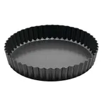 image of Winco FQP-8 Quiche Pan, 8" Dia. X 1-1/2"H, Round, Fluted