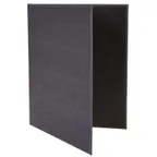 image of Winco LMD-814GY Menu Cover, Double, Legal Size, Holds 8-1/2" X 14" Paper