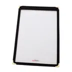 image of Winco PMC-5K Menu Cover, Single, Overall 6-3/8" X 9-3/8", Holds 5-5/8" X 8-1/8" Paper