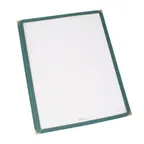 image of Winco PMC-9G Menu Cover, Single, Overall 9-3/8" X 12-1/8", Holds 8-1/4" X 11-1/4" Paper
