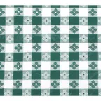 image of Winco TBCO-70G Table Cloth, 52"L X 70"W, Rectangular, Pvc Material With Cotton Lining