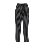 image of Winco UNF-3CL Newbury Chef Pants, Relaxed Fit, chalk stripe, large