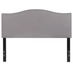 image of Flash Furniture HG-HB1707-F-LG-GG Lexington Headboard, Full Size, Fabric, Light Gray