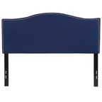 image of Flash Furniture HG-HB1707-F-N-GG Lexington Headboard, Full Size, Fabric, Navy