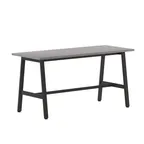 image of Flash Furniture MT-M6024-LTGRY-ABF-GG Redmond Conference Table, 60"W x 24"D, Rectangular, Gray Oak Finish, 30"H