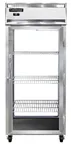 image of Continental Refrigerator 1RNXSAPT-GD-GD 36" 2-Glass Door Pass Thru Refrigerator, 30 cu. ft., Top Mounted