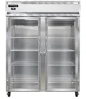 image of Continental Refrigerator 2RENPT-GD-SD 57" 2-Section Pass-Thru Refrigerator, 52 cu. ft.