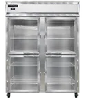 image of Continental Refrigerator 2RENSSPTHD-GD-SD 57" 2-Section Pass-Thru Refrigerator, 52 cu. ft.