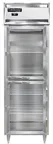 image of Continental Refrigerator D1RNPTHD-GD-SD 38" 1-Section Pass-Thru Refrigerator, 21 cu. ft., Half Glass & Half Solid Doors