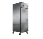 image of Pro-Kold SSC-20-1S 26.2" 1-Solid Door Reach-In Refrigerator, 20.7 cu. ft., Stainless Steel, Bottom Mounted