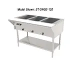 image of GSW USA ST-5WSE-240 Stainless Steel Electric Sealed Well Hot Food Table (5 Wells)