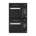 image of Pratica Products Inc FIT ST BLACK DOUBLE STACKED 990188-DBL Fit St Speed Oven