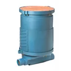 image of Thermaco TZSP-40-ECA Trapzilla Sample Port with 29" Extension Collar, 0.5" Fall Gradient - 4" Inlet
