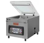 image of Omcan USA 48513 Trento Turbovac TS40 Countertop Sealer, 16" Seal Bar, 21m³ Pump, 10‑Program LCD, 100‑120V