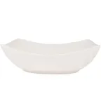 image of CAC China MX-RT14 72 Oz. Rectangular Porcelain Bowl – 14" L x 10-1/2" W x 4-1/2" H, Super White
