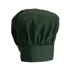 image of Winco CH-13GN Chef Hat, 13"H, Adjustable Velcro Closure, One Size Fits Most, green