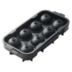 image of Winco ICCP-8K Bar Maid, Ice Tray, 8 Compartments, 2" Dia, black