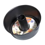 image of Winco NACP-10 Angel Cake Pan, 10" X 4" Deep, Dishwasher Safe, Ptfe/Pfoa-Free