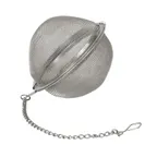 image of Winco STB-7 Tea Infuser Ball, 3", Stainless Steel