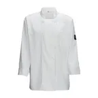 image of Winco UNF-5W3XL Chef Jacket, Universal Fit, white, 3XL